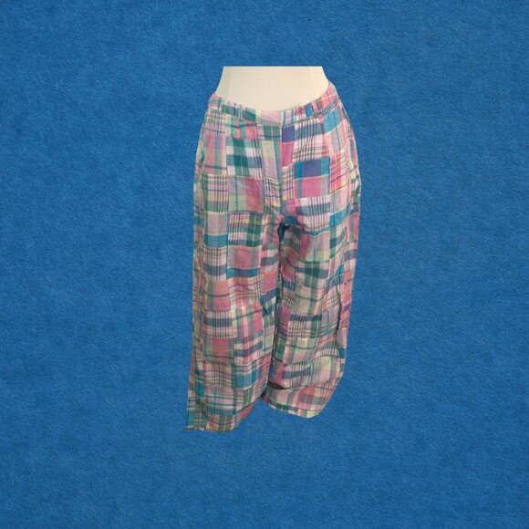 Vintage Plaid Pants – Size 28x30 - Picture 7 of 7
